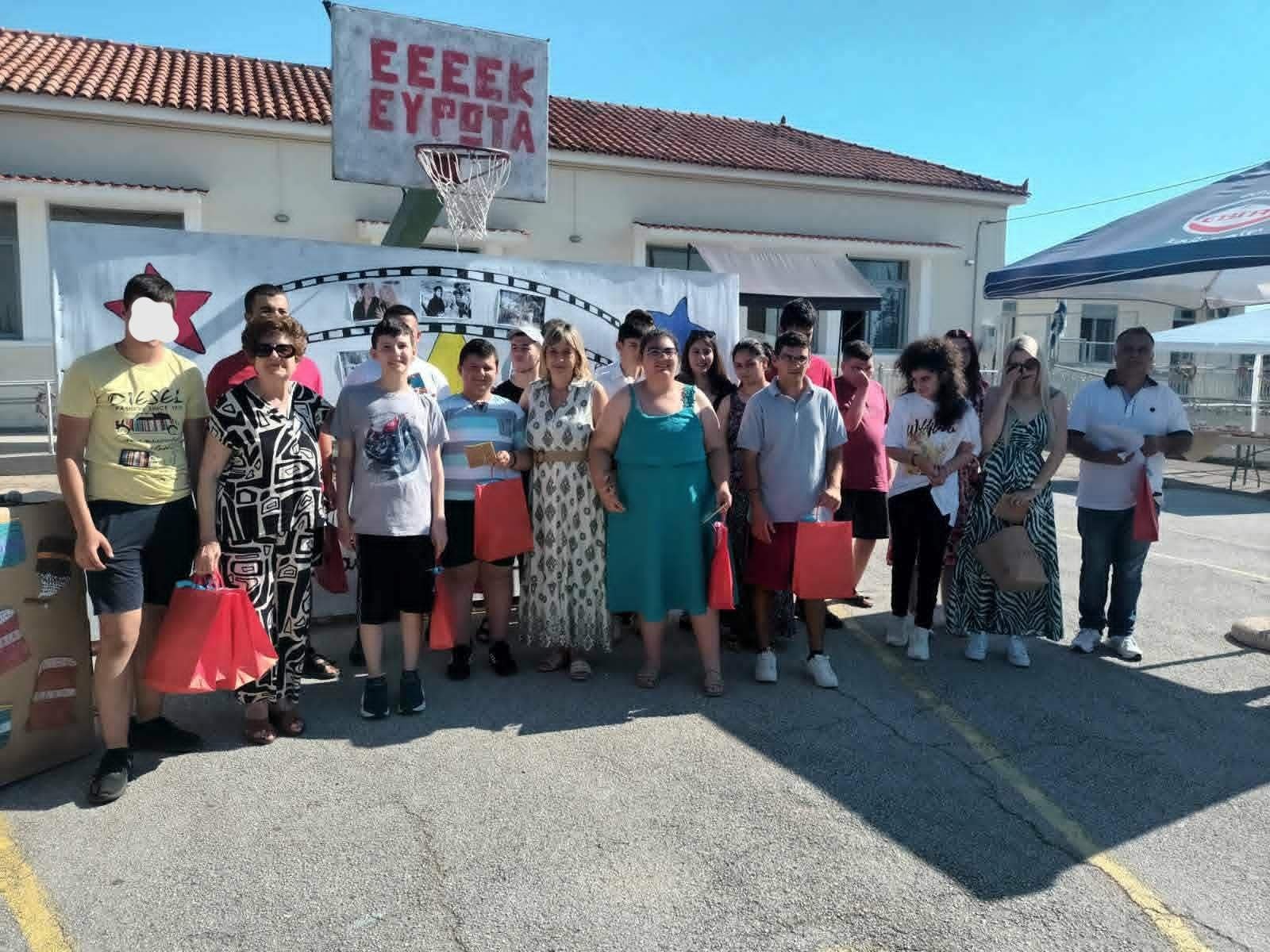 Παρουσία του Σωματείου ΑμεΑ Π.Ε. Λακωνίας στη Γιορτή Λήξης του Ε.Ε.Ε.ΕΚ. Ευρώτα